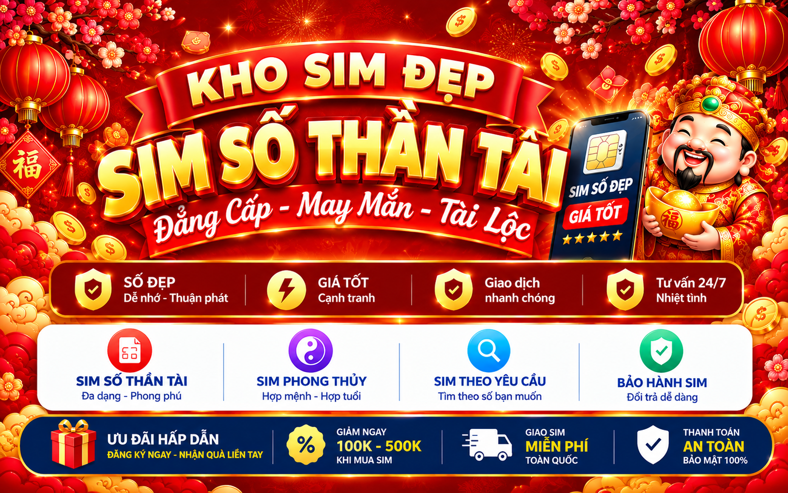 Sim Thần Tài 99